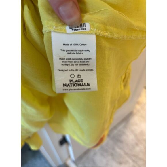 Place Nationale embroidered tunic dress ,size 1 Us 2/4 , $398 - Picture 7 of 8